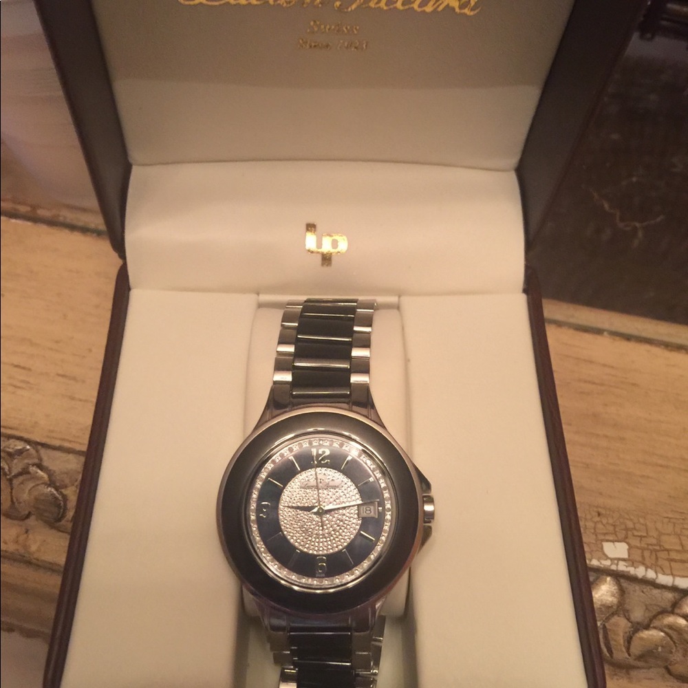 Lucien Piccard Men’s Watch with Diamonds